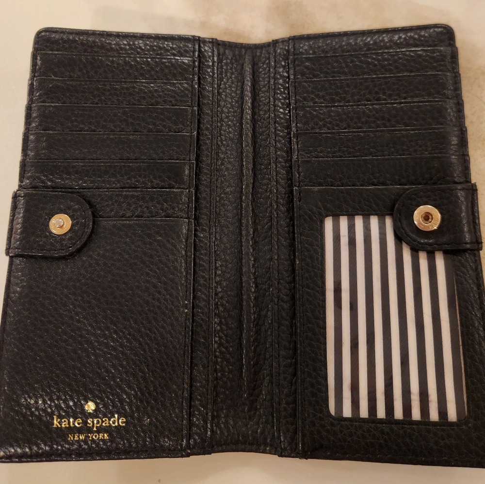 Kate Spade Pebbled Leather Wallet - Picture 2 of 13